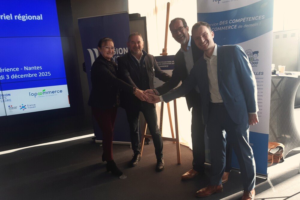 Pays de la Loire : les acteurs du commerce s’engagent pour l’emploi et la formation