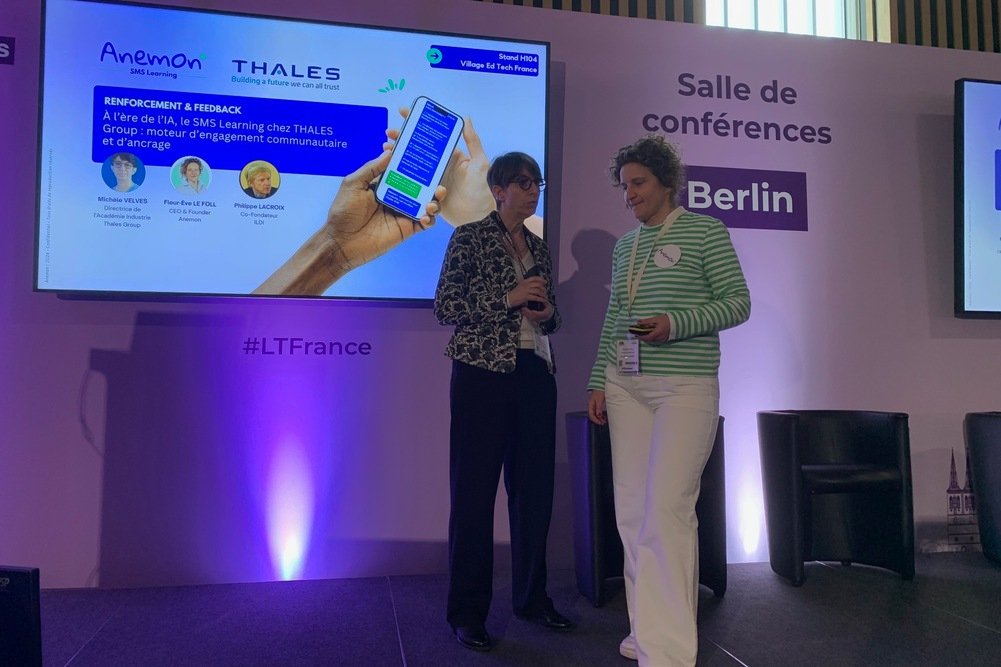 Thalès forme ses formateurs internes par SMS